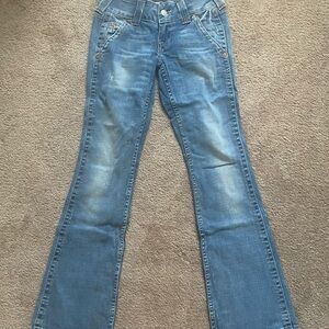 True Religion Light Blue Flare Jeans
